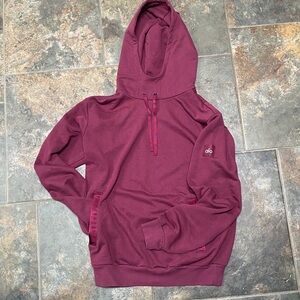 ALO Yoga Maroon Hoodie M